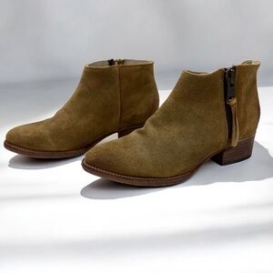 Women's Size 7 FREEBIRD by Steven 79505 Leather Ankle Boots Western Chic